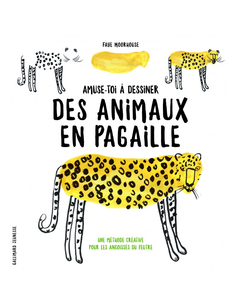 Des animaux en pagailles ! Une méthode créative pour les angoissés du feutre.