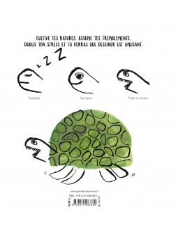 Des animaux en pagailles ! Une méthode créative pour les angoissés du feutre.