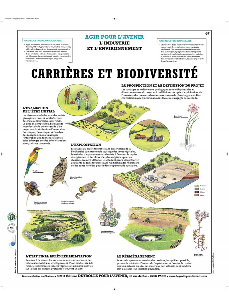 Carrières et biodiversité