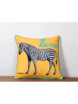 Coussin imprimé - Motif Zèbre