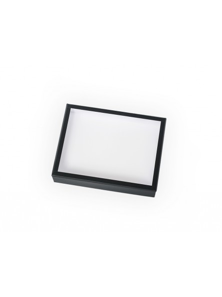 Boîte cloche noire 20x15cm